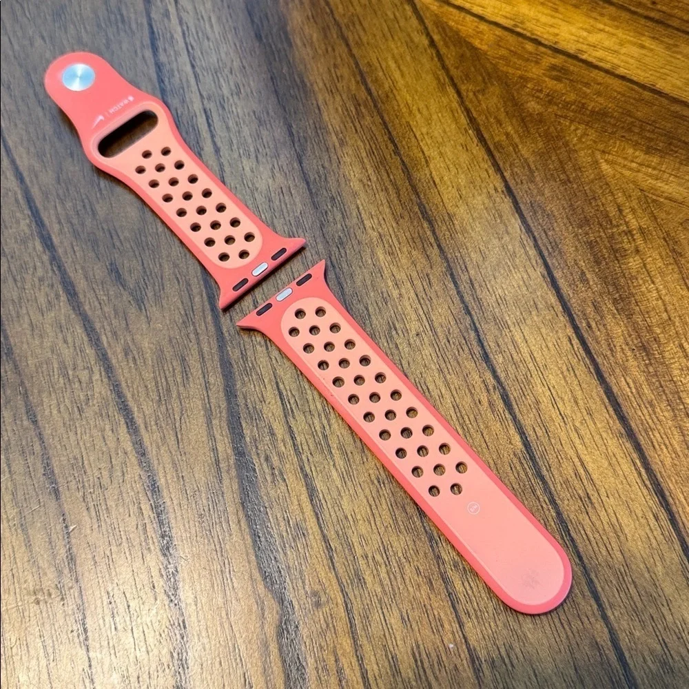 38mm 40mm Salmon Silicone Watch Band for Apple Watch